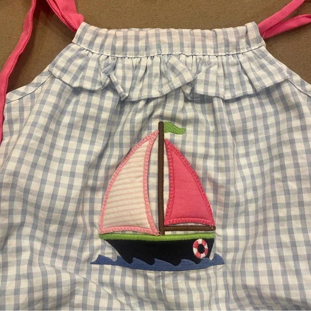 Zuccini Kids Girls Sailboat Rose Bubble Size 3 Months New With Tags